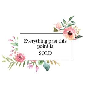 Sold items
